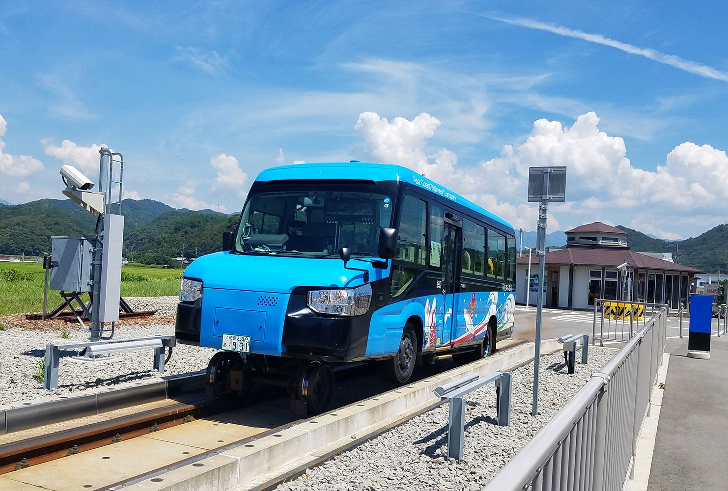 モードインターチェンジに進入した状態のDMV