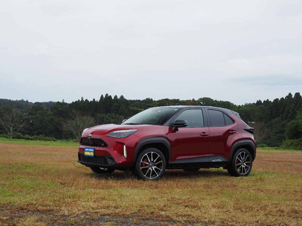 トヨタ・ヤリスクロスの2トーンカラーの画像