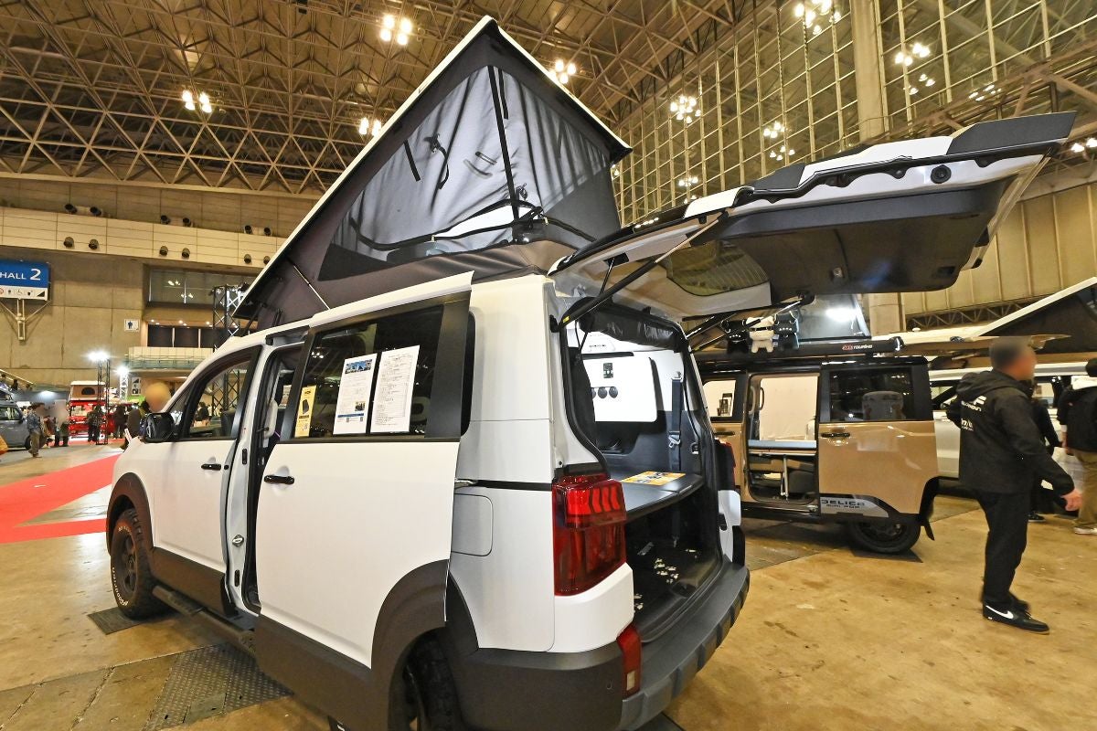 MDFは新型デリカをポップアップ車に