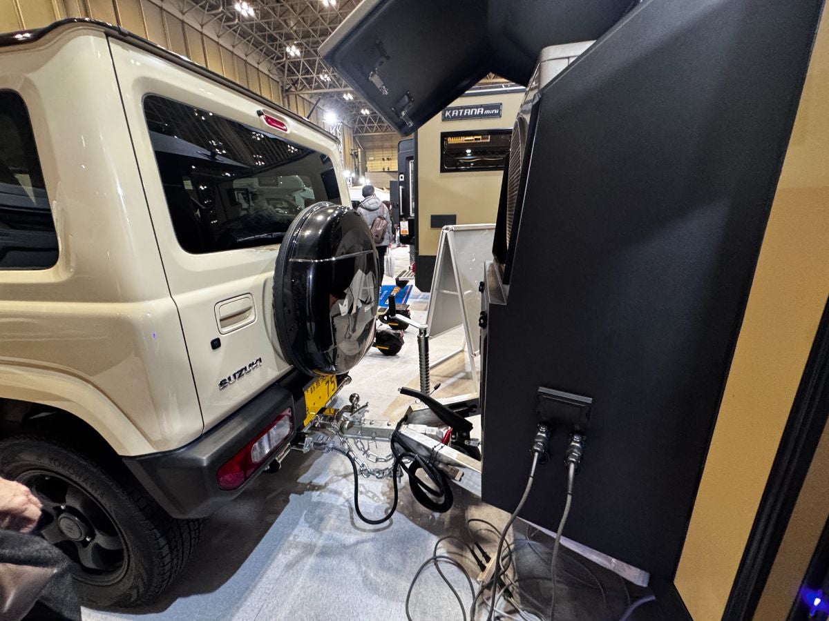 なかには軽自動車で牽引できるトレーラーもある