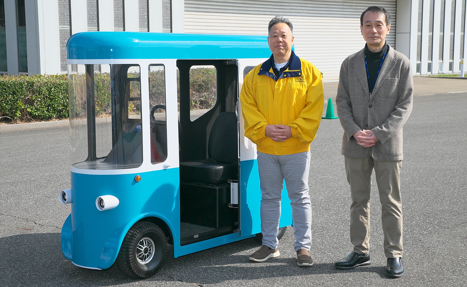 Blue Jayの開発者2名の顔写真