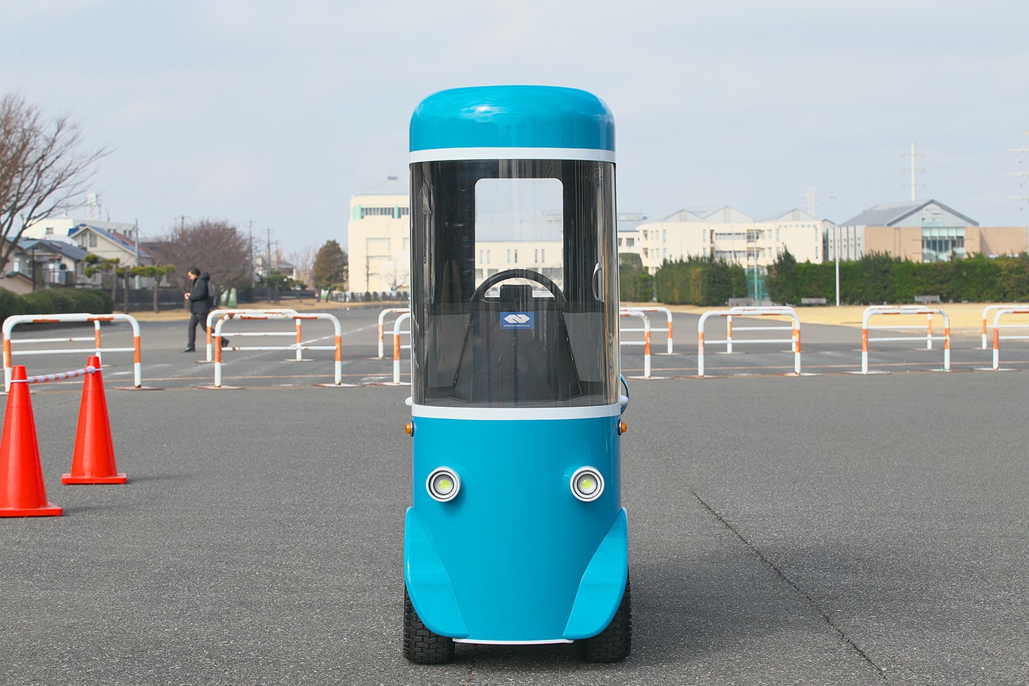 Blue Jayを正面から見た写真