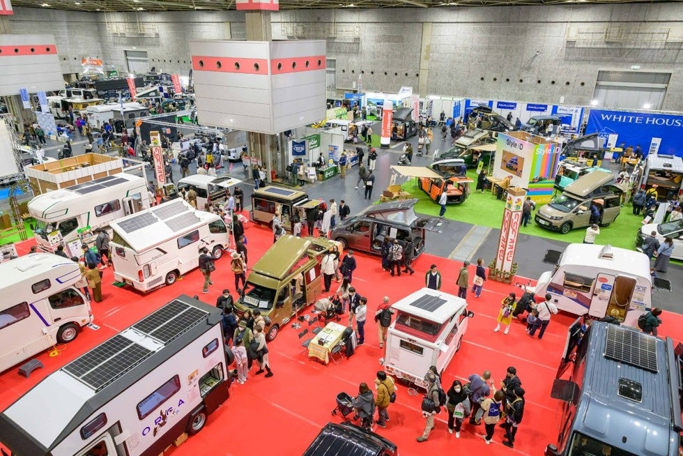 前回開催時（大阪キャンピングカーショー2025）の会場の様子
