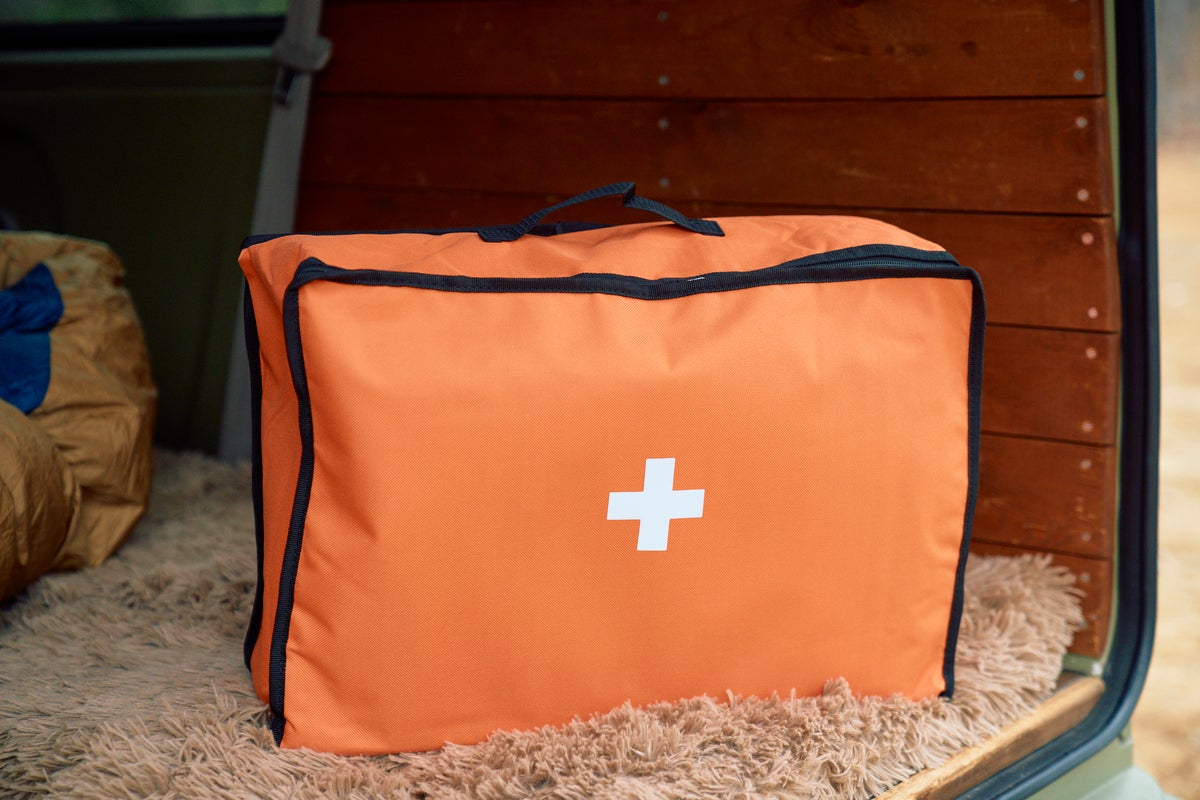 車中泊用防災バッグの外観