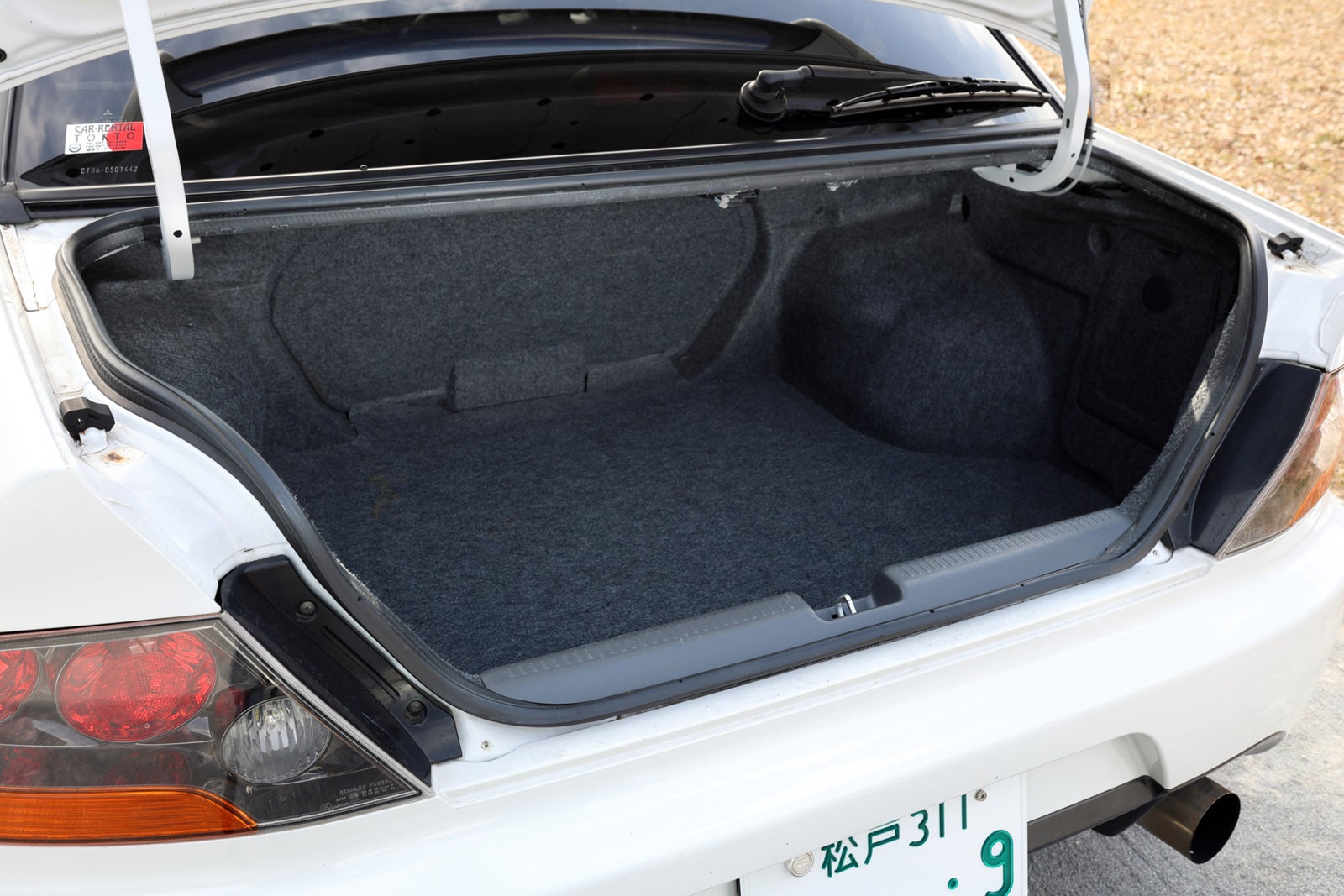 三菱ランサーエボリューションⅨ MRのトランクスペース