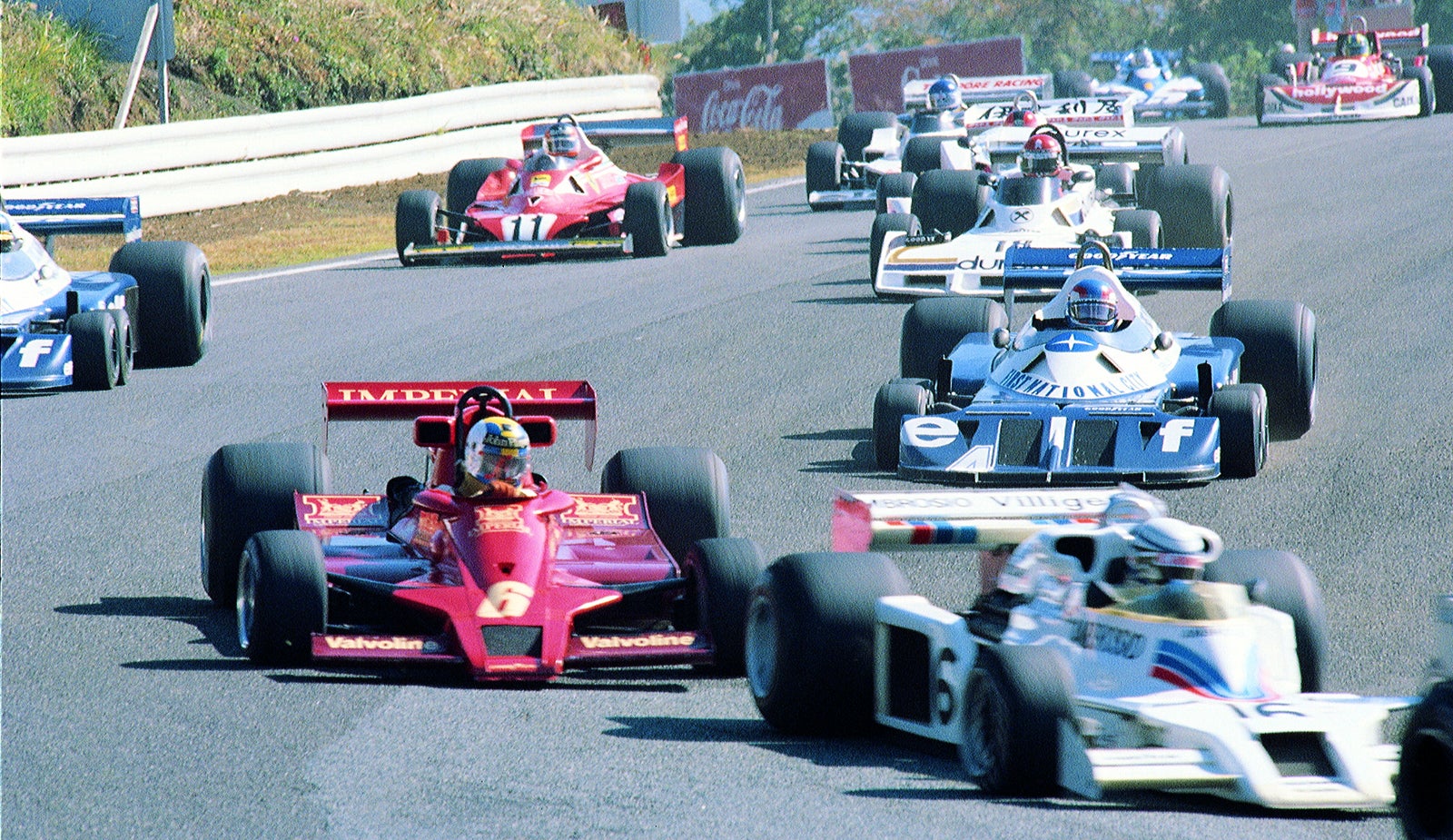 1977年10月に富士スピードウェイで開催されたF1グランプリ