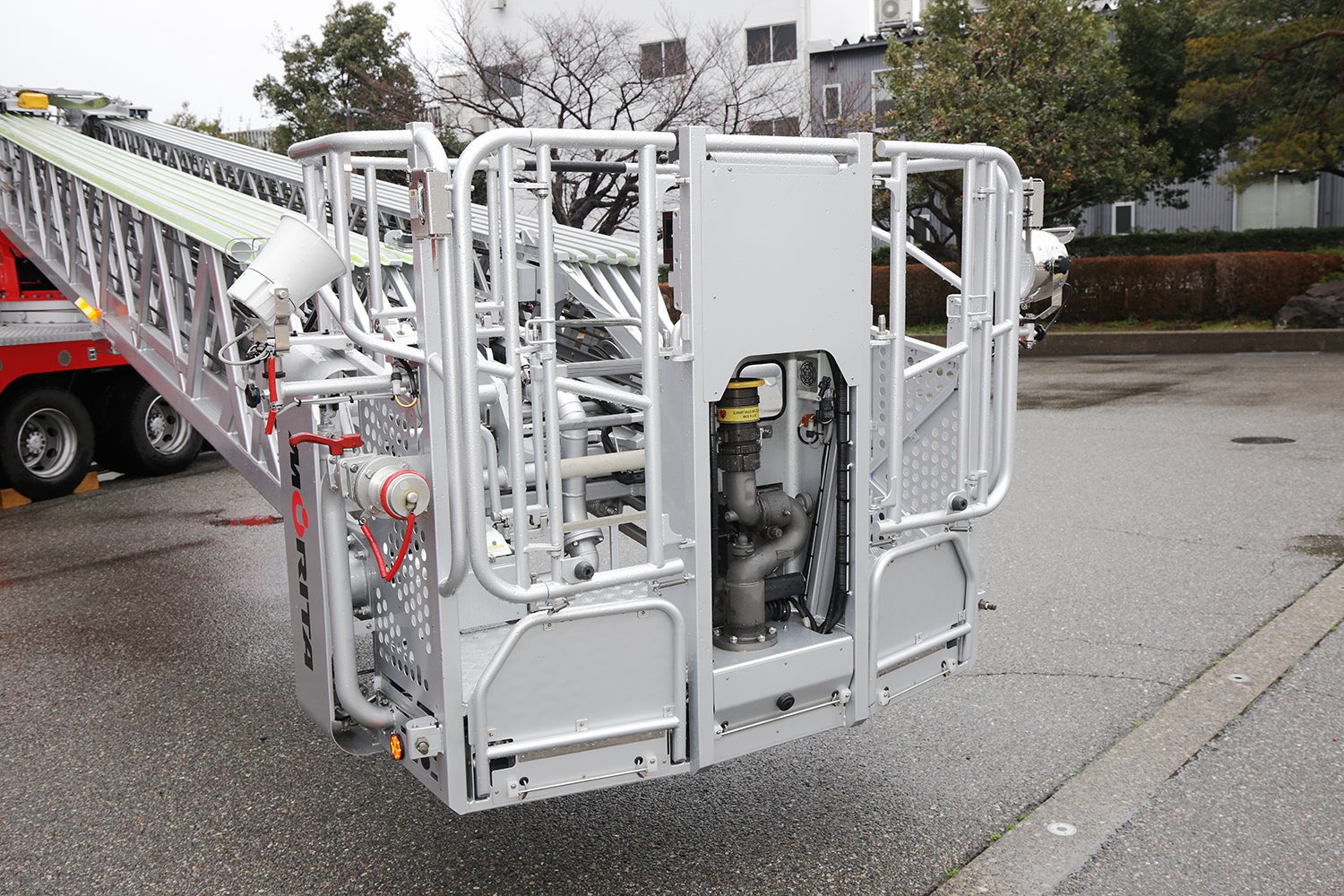54ｍはしご車に搭載されているバスケット