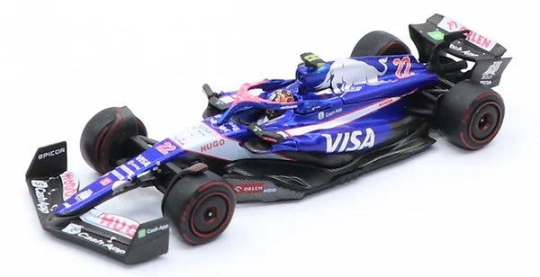 VISA CASH APP RB F1 ホンダ VCARB 01 角田裕毅 2024年 バーレーンGP by MINIGT 1/64スケール