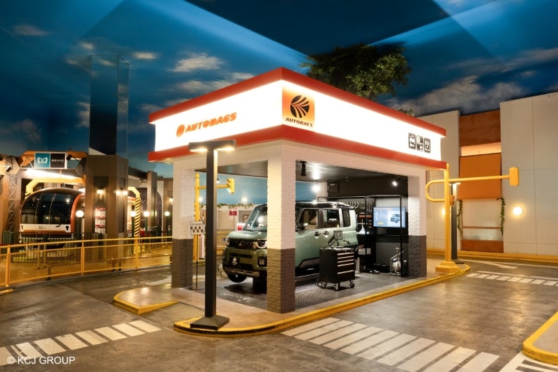 キッザニア東京にリニューアルオープンした「カーライフサポートセンター」