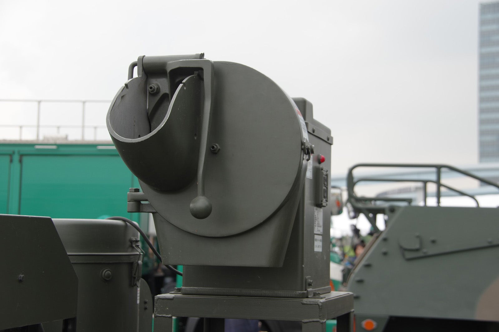 搭載されているスライサーの写真