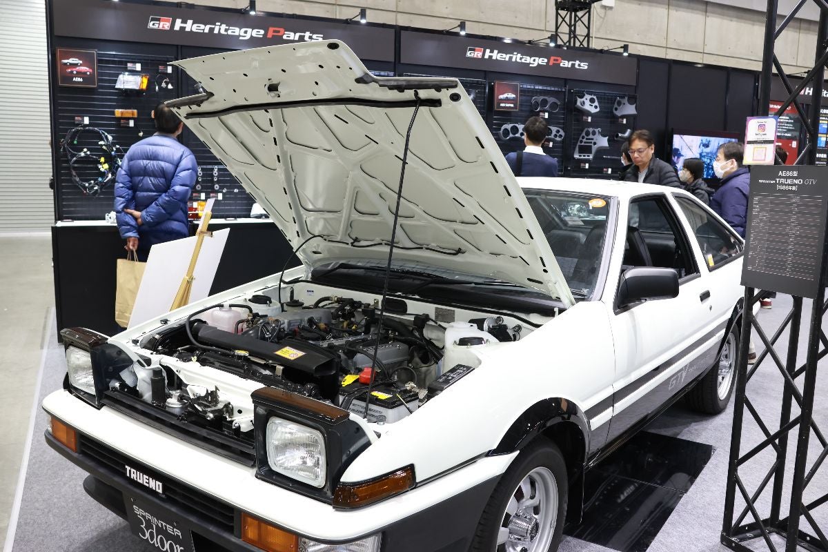 スプリンタートレノの車体全景