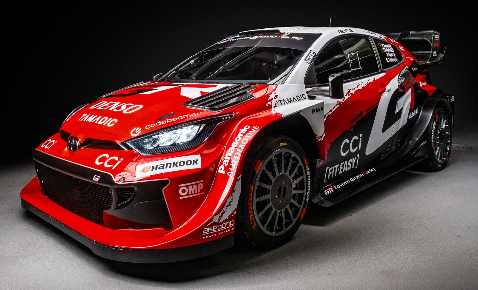 トヨタGAZOOレーシングのWRCマシン