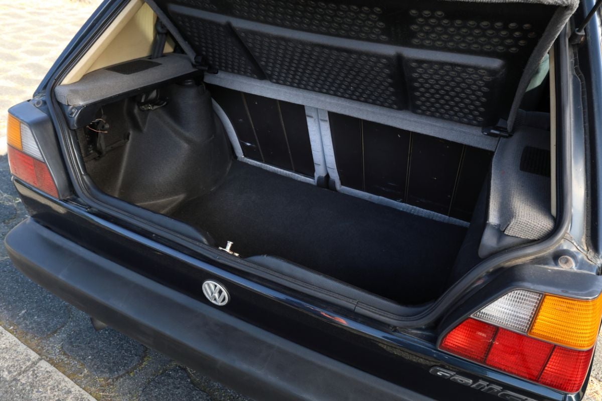 フォルクスワーゲン・ゴルフⅡのラゲッジスペース