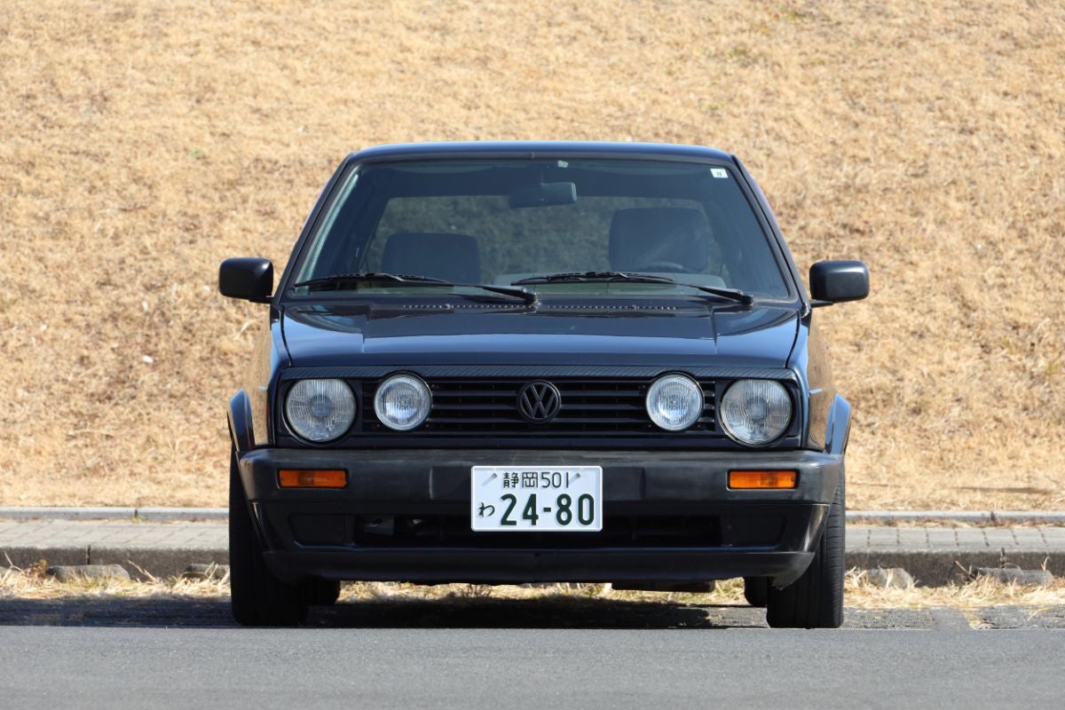 フォルクスワーゲン・ゴルフⅡのフロントフェイス