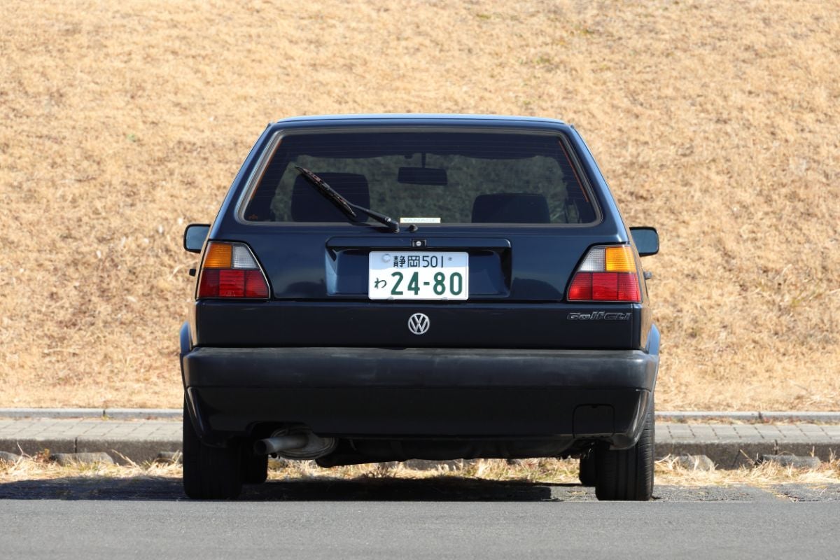 フォルクスワーゲン・ゴルフⅡのリアデザイン