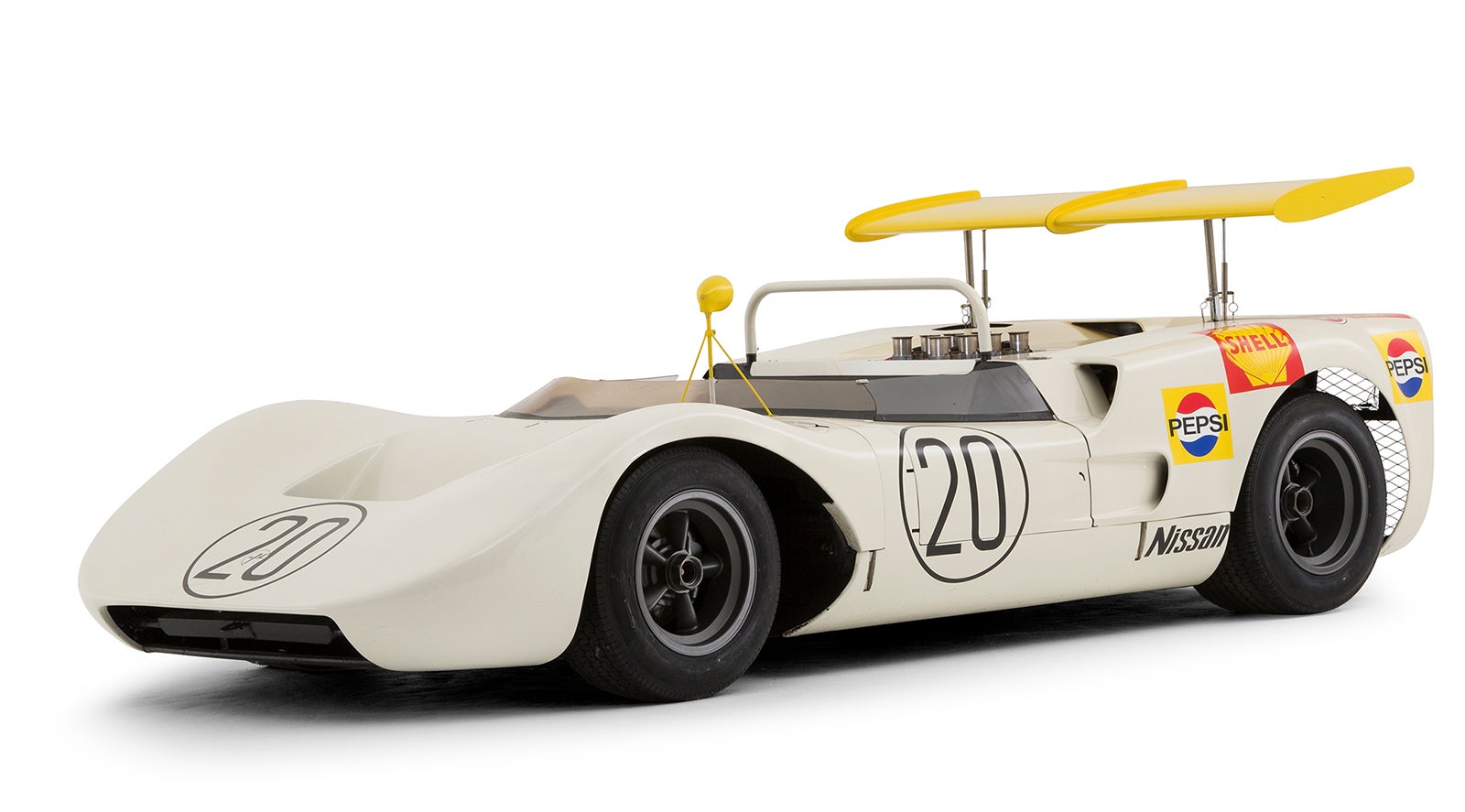 1968年の日本グランプリで優勝したニッサンR381