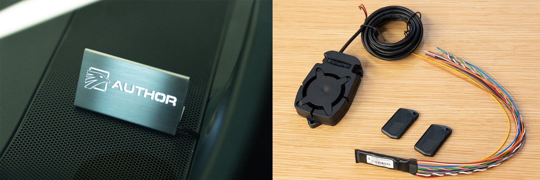 元刑事・佐々木成三氏も導入したオーサーアラーム（Author Alarm）の後付けイモビライザー製品イメージ