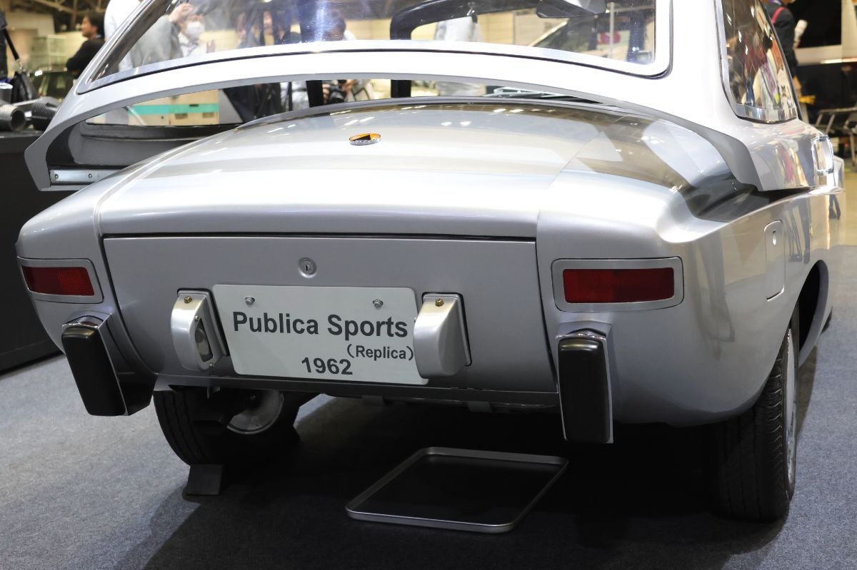 パブリカスポーツの車体後部