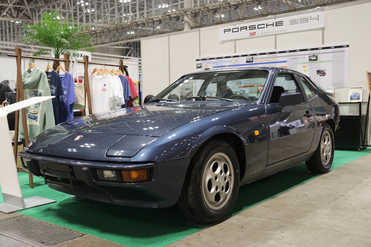 ポルシェ924のフロント全景