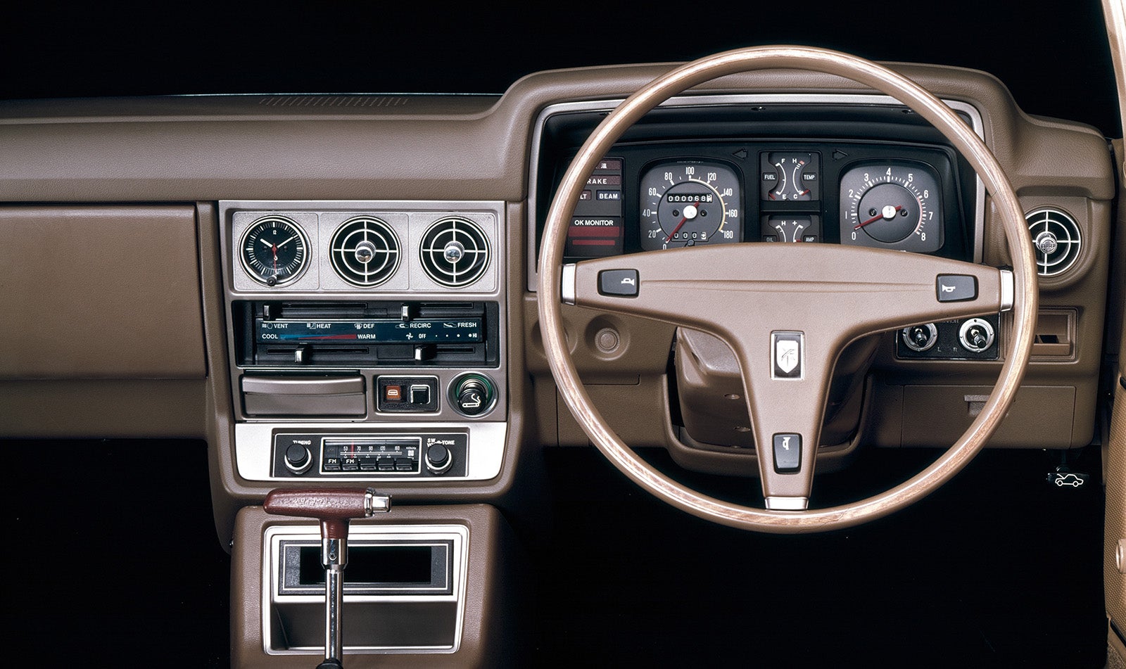 トヨタ チェイサー2000SXL（セダン）の運転席まわり