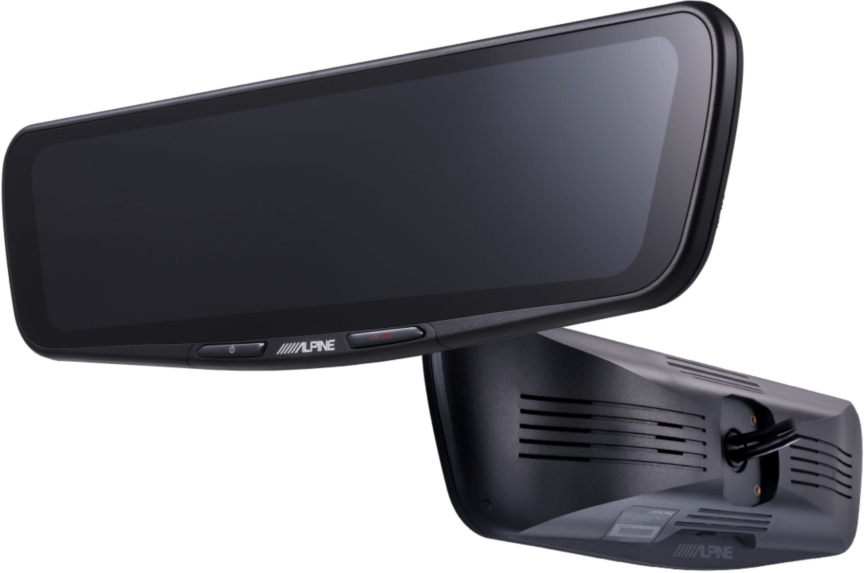 アルパインのドライブレコーダー搭載デジタルミラーDVR-DM1200A2-IC/OC。純正ミラー交換タイプでSTARVIS 2センサー搭載"