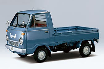 展示車両の軽トラ「TN360」