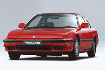 展示車両の3代目「プレリュード」