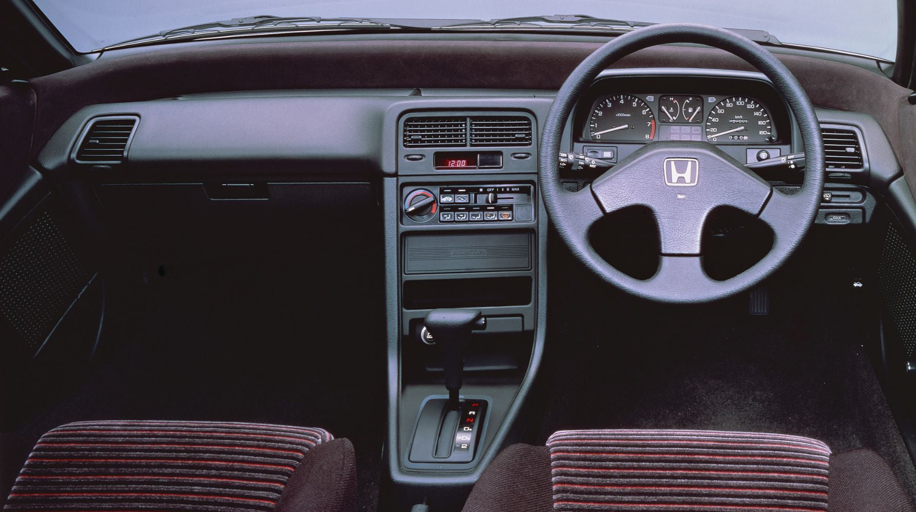 ホンダ2代目CR-Xの運転席まわり
