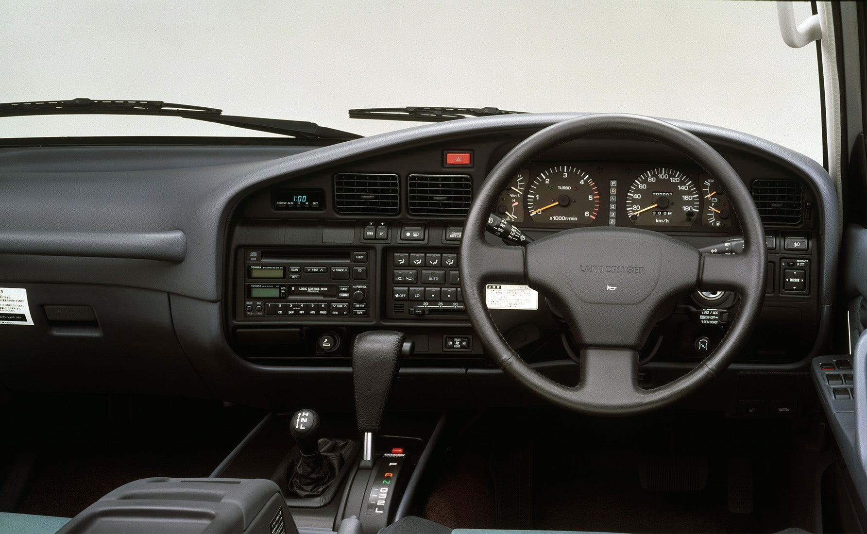 ランドクルーザー80 バン 4200VXリミテッドの運転席まわり