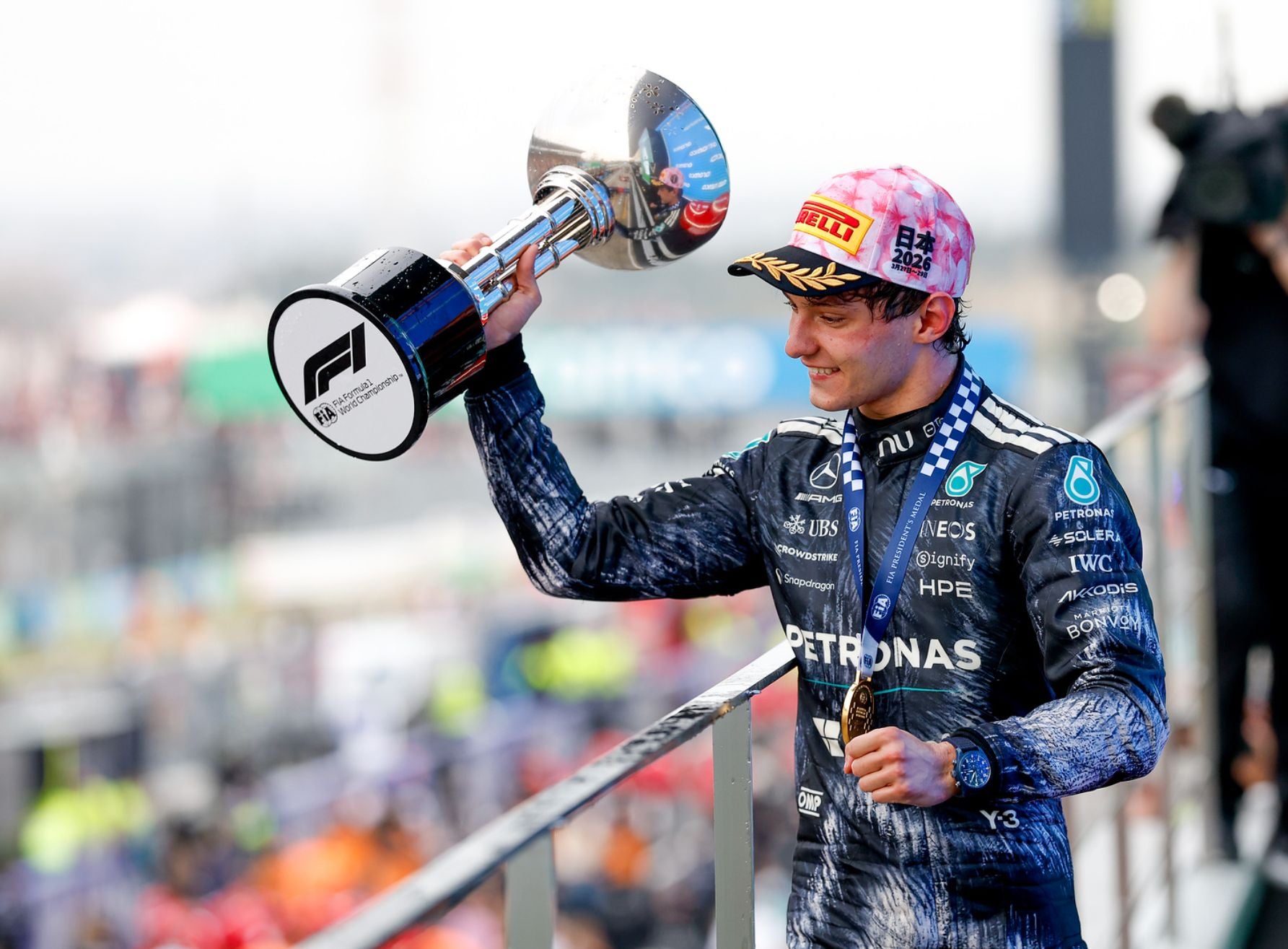 日本GPで優勝したアントネッリ選手