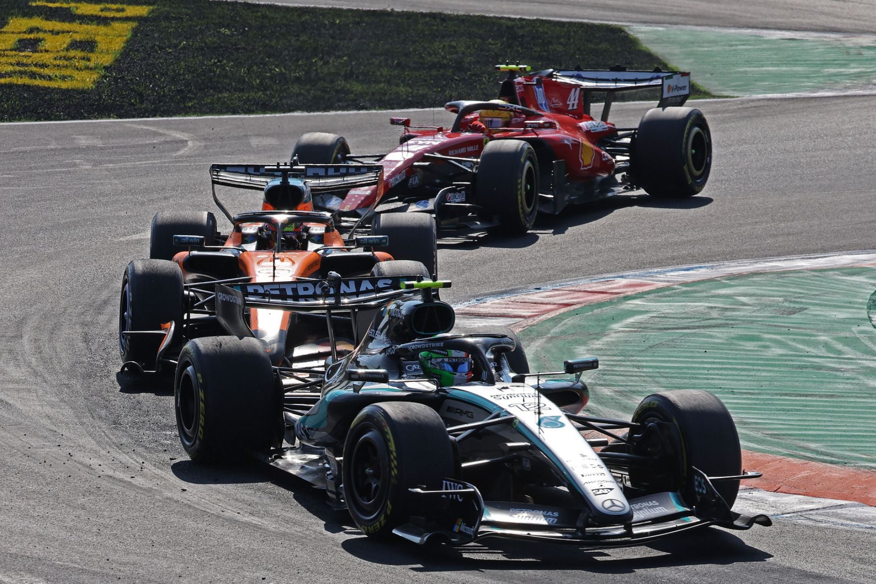 イタリアGPでマクラーレン、フェラーリを従えるアントネッリ選手