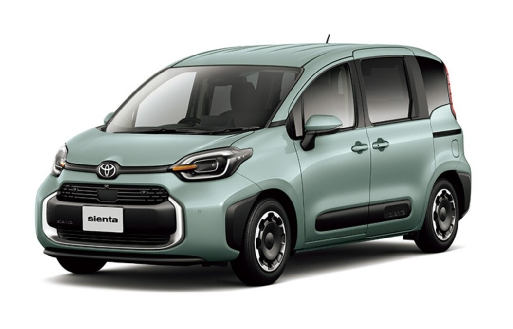 トヨタ シエンタ ジュノの車両外観（フロント斜めショット）