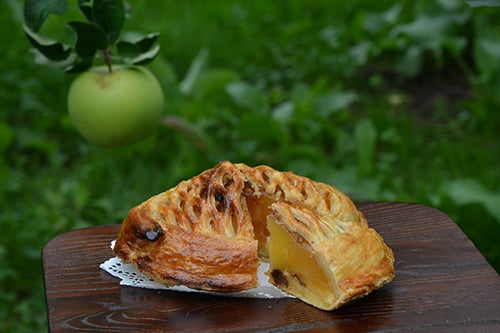 藤田観光りんご園で通年提供されているアップルパイ