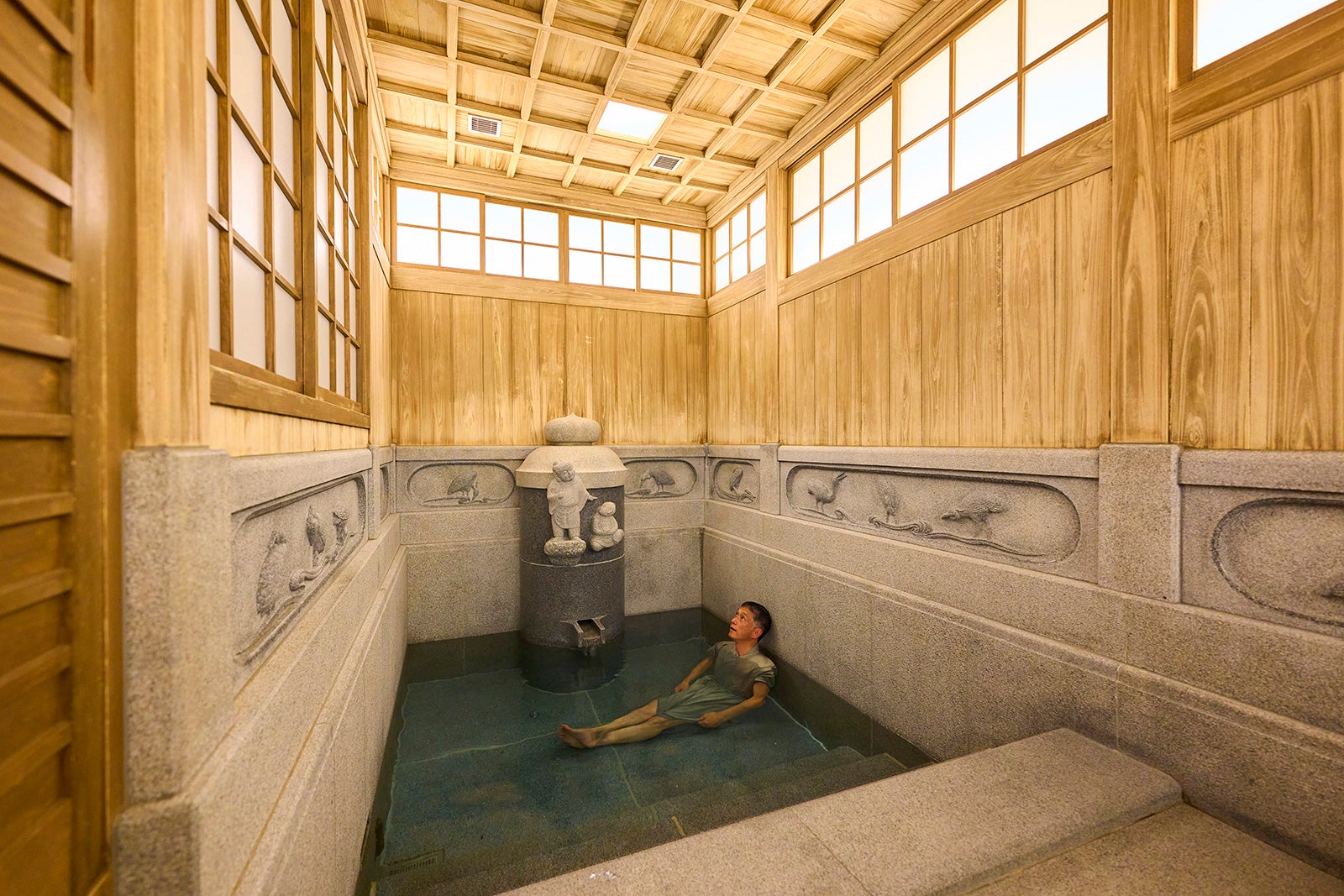 道後温泉 飛鳥乃湯泉（あすかのゆ）にある特別浴室