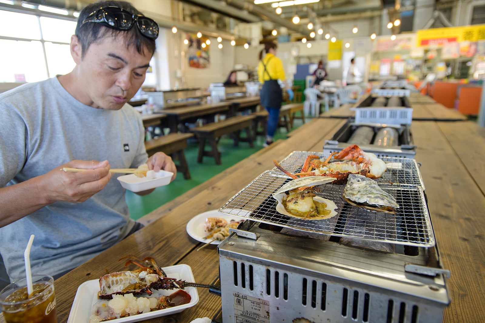 バーベキュー番屋店内