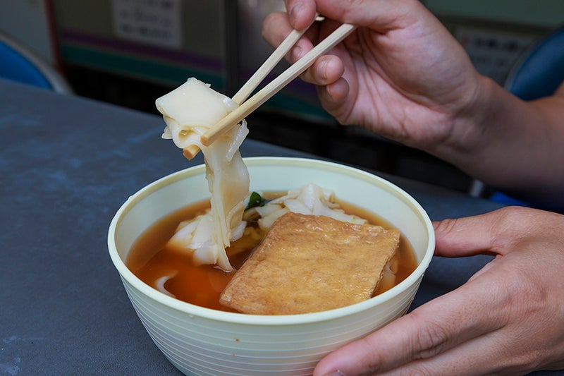 ひもかわうどん