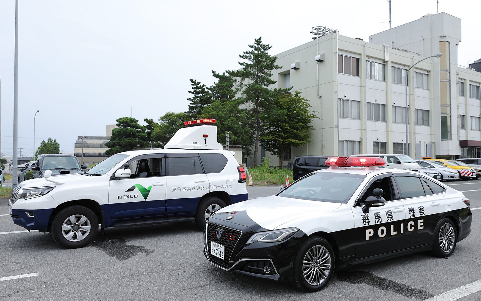 交通管理隊のパトロール車両