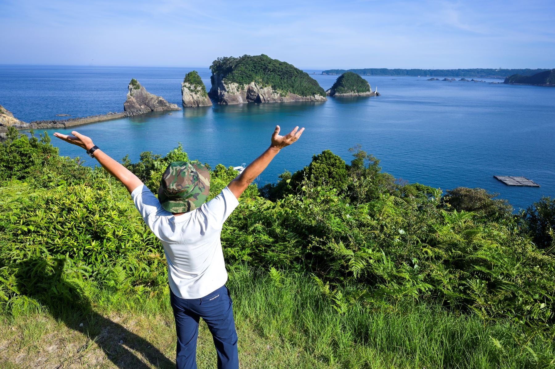 中の島からの景観