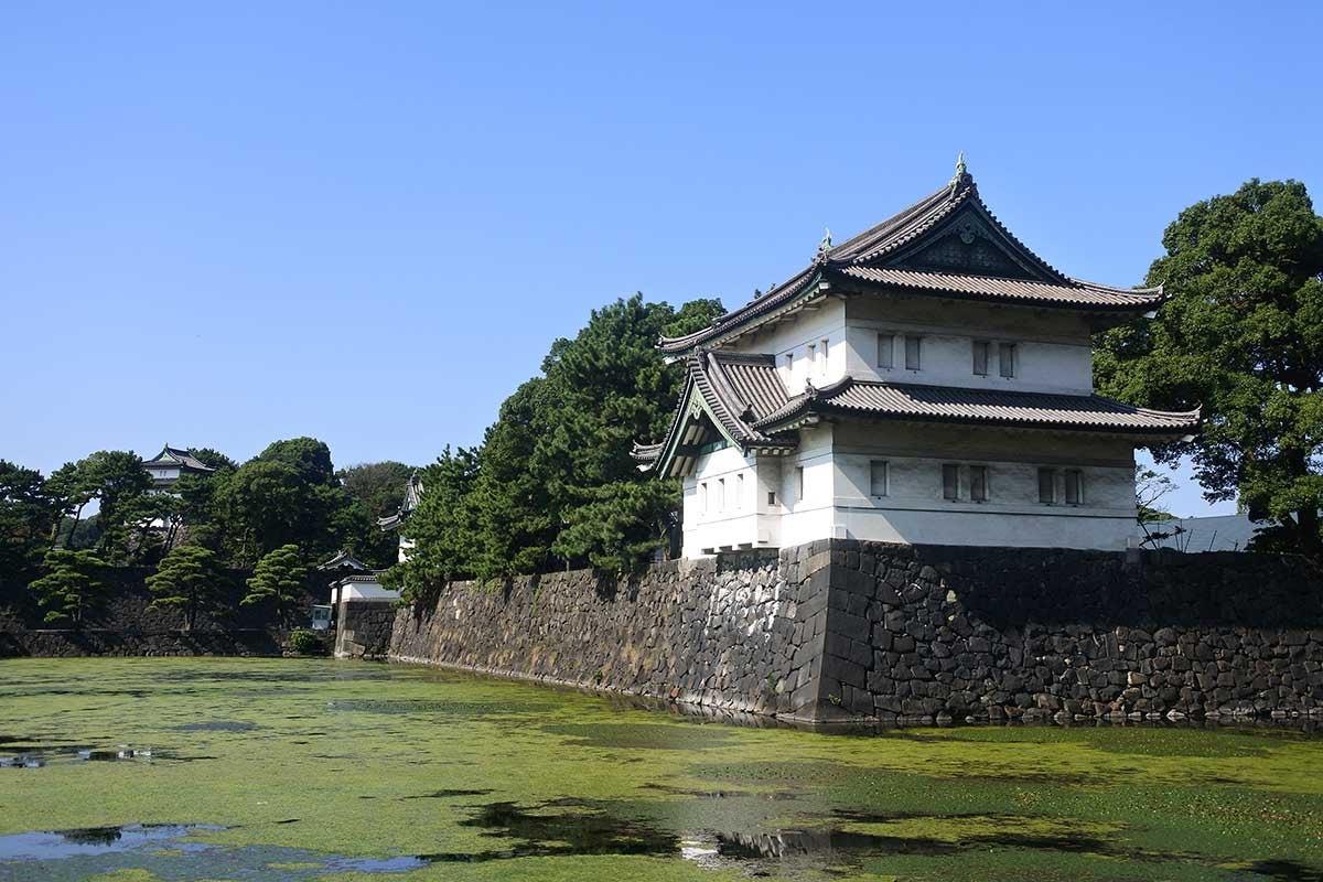 江戸城跡の巽（たつみ）櫓・伏見櫓・富士見櫓