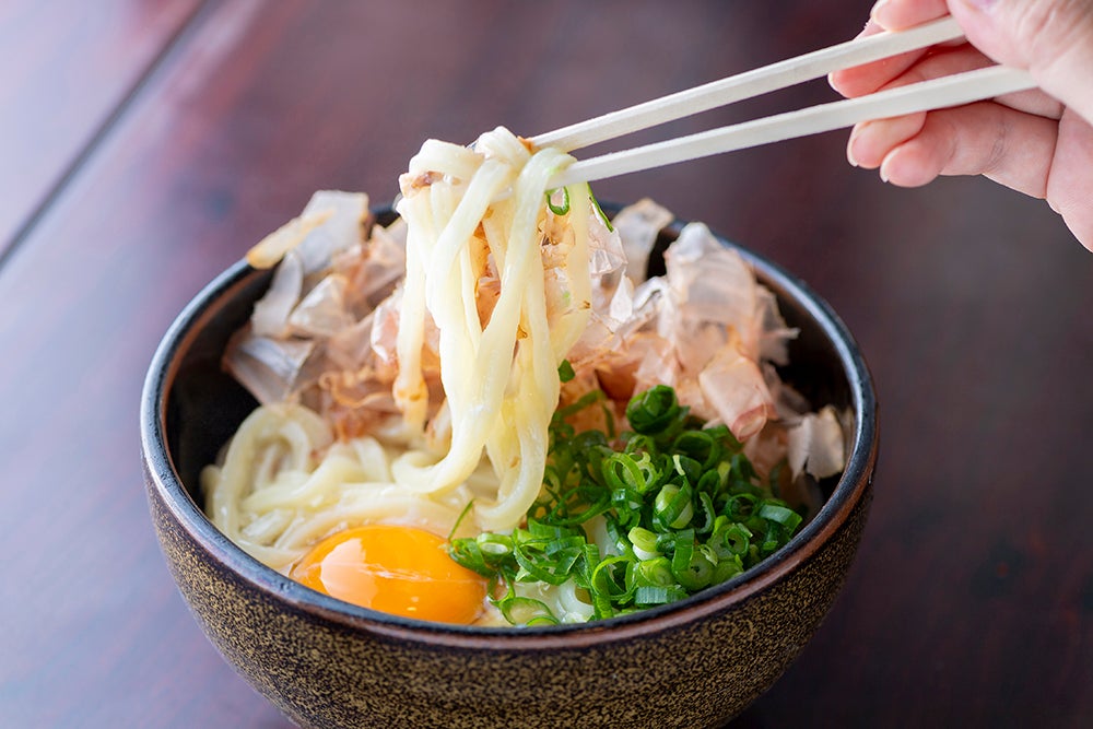 麺工房 六車の美しいうどん