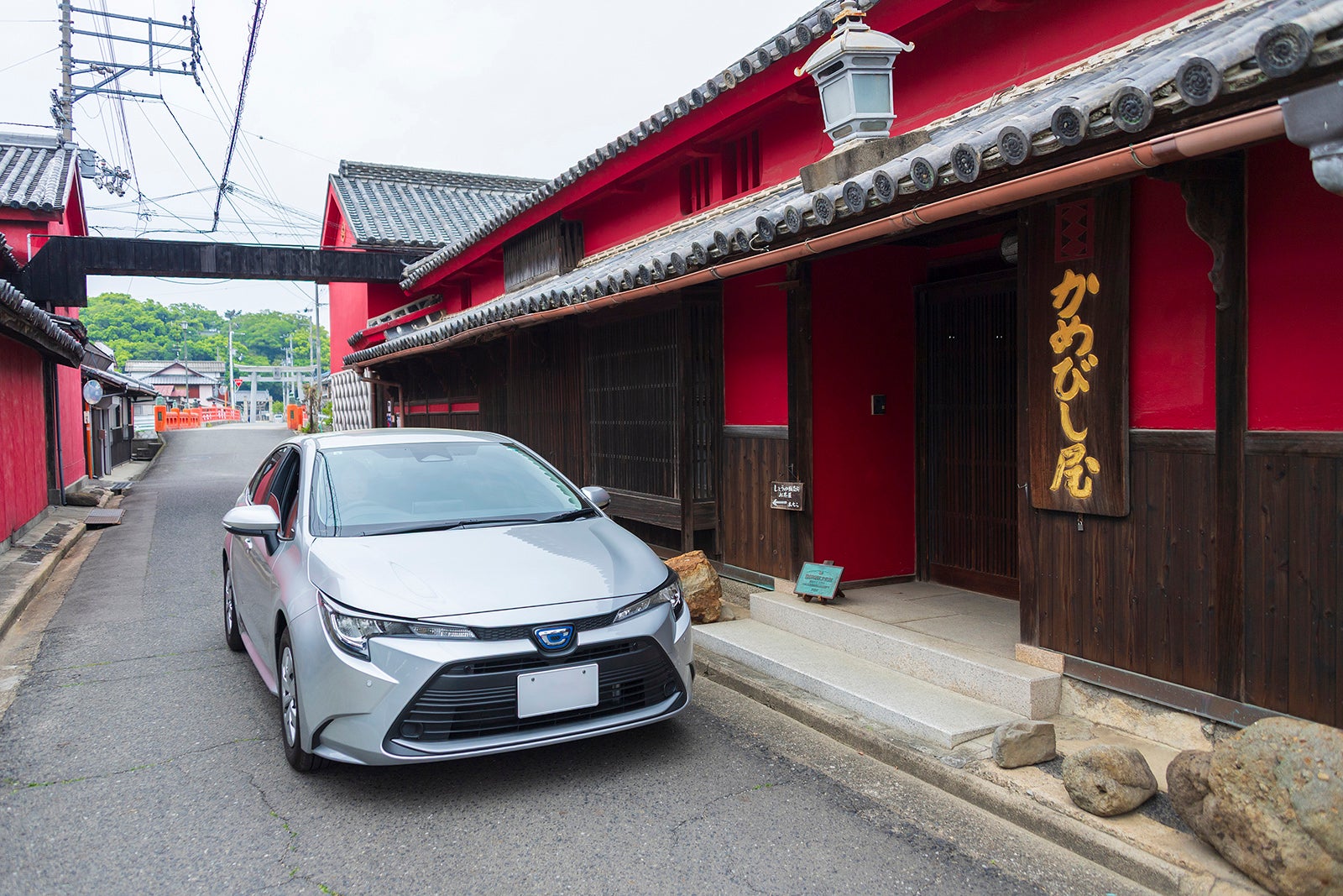 引田の町並み