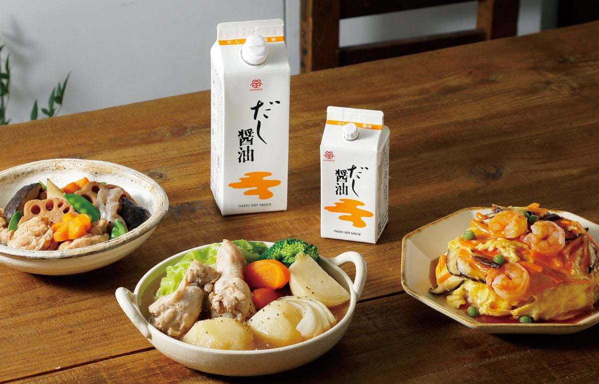 鎌田醤油「だし醤油」 200mL ●●円、800mL ●●円