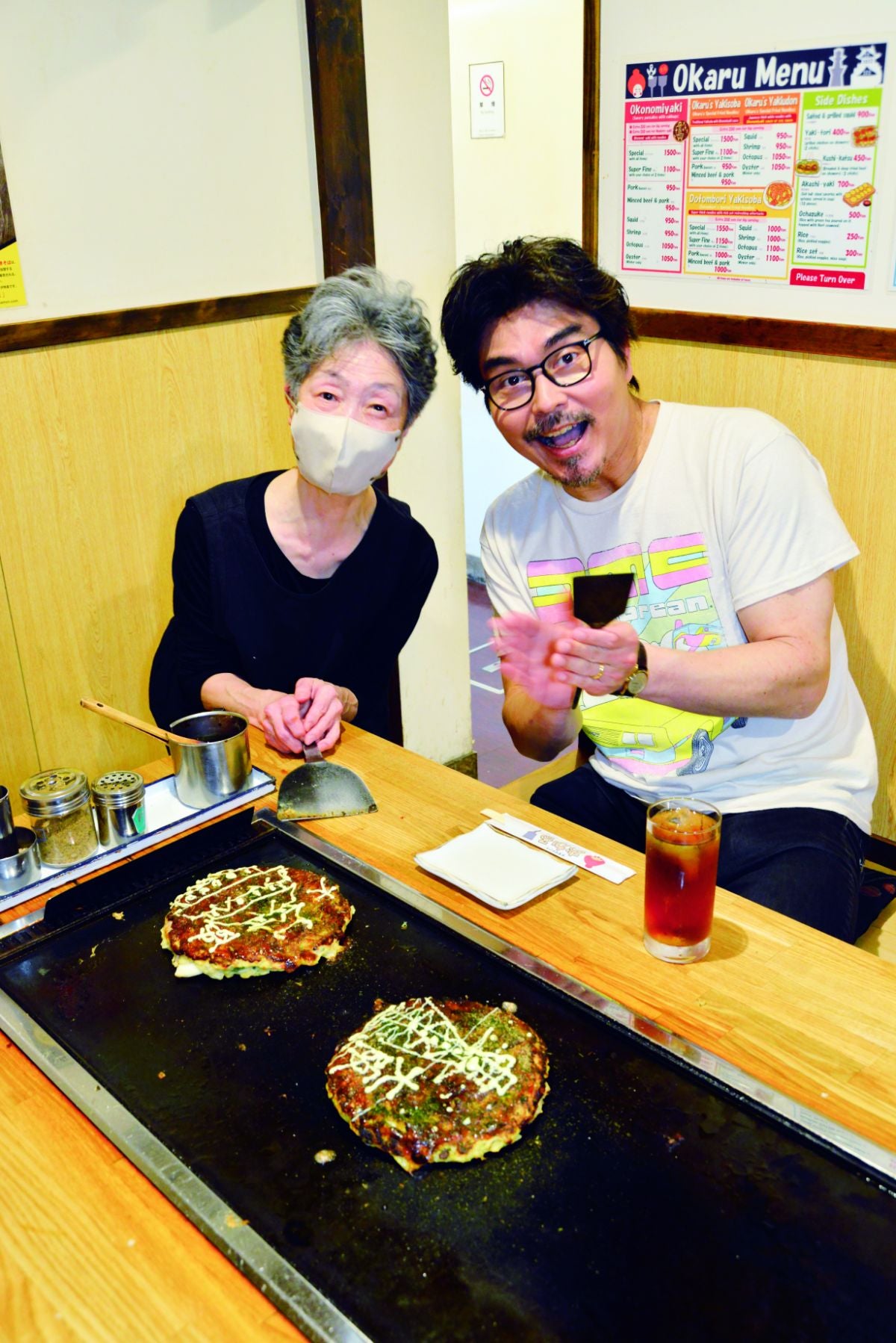 おかるの女将さんと小澤征悦氏