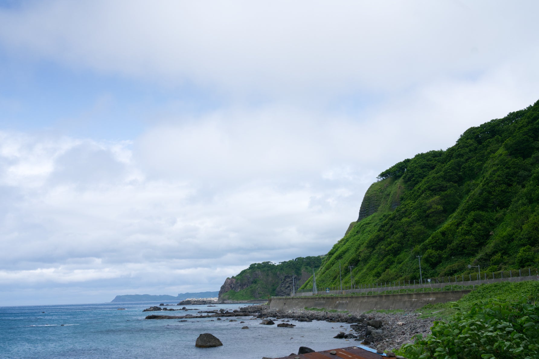 日本海ソーランラインの景色