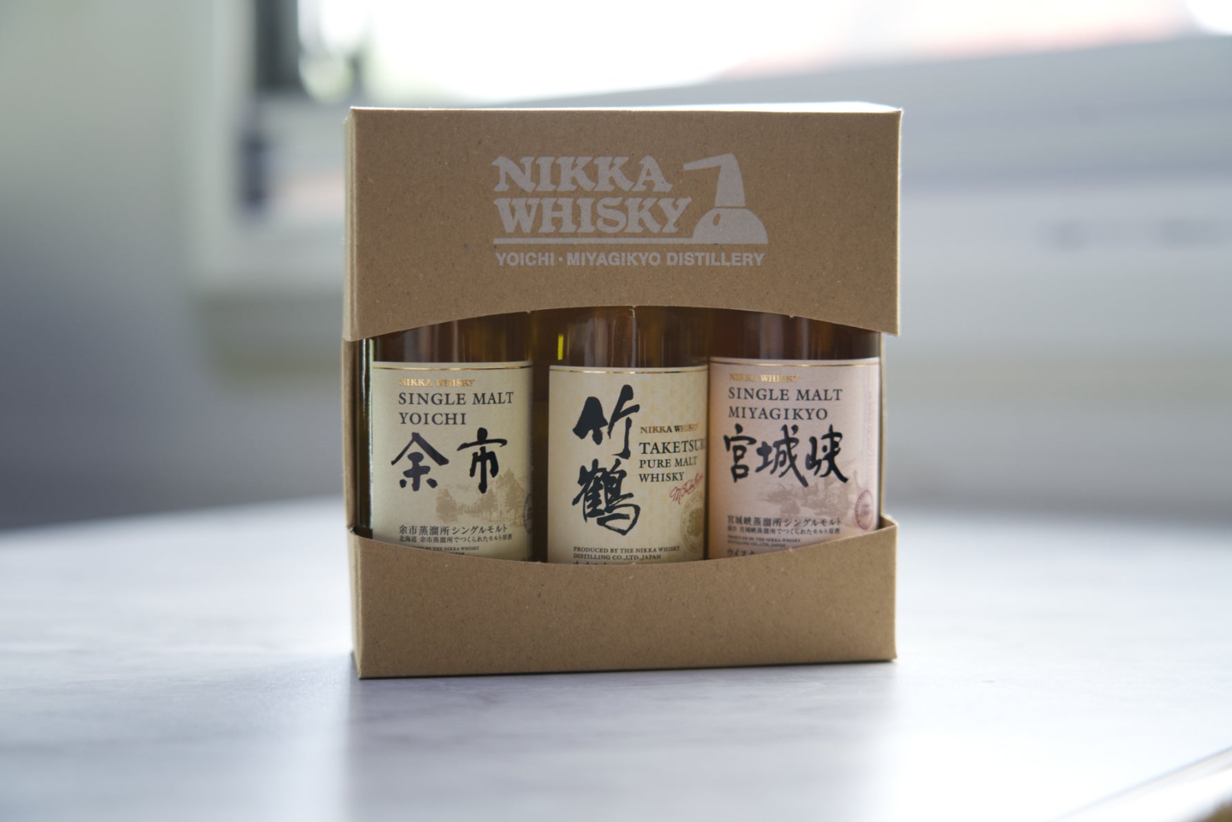 余市蒸溜所限定ミニボトル３本セット