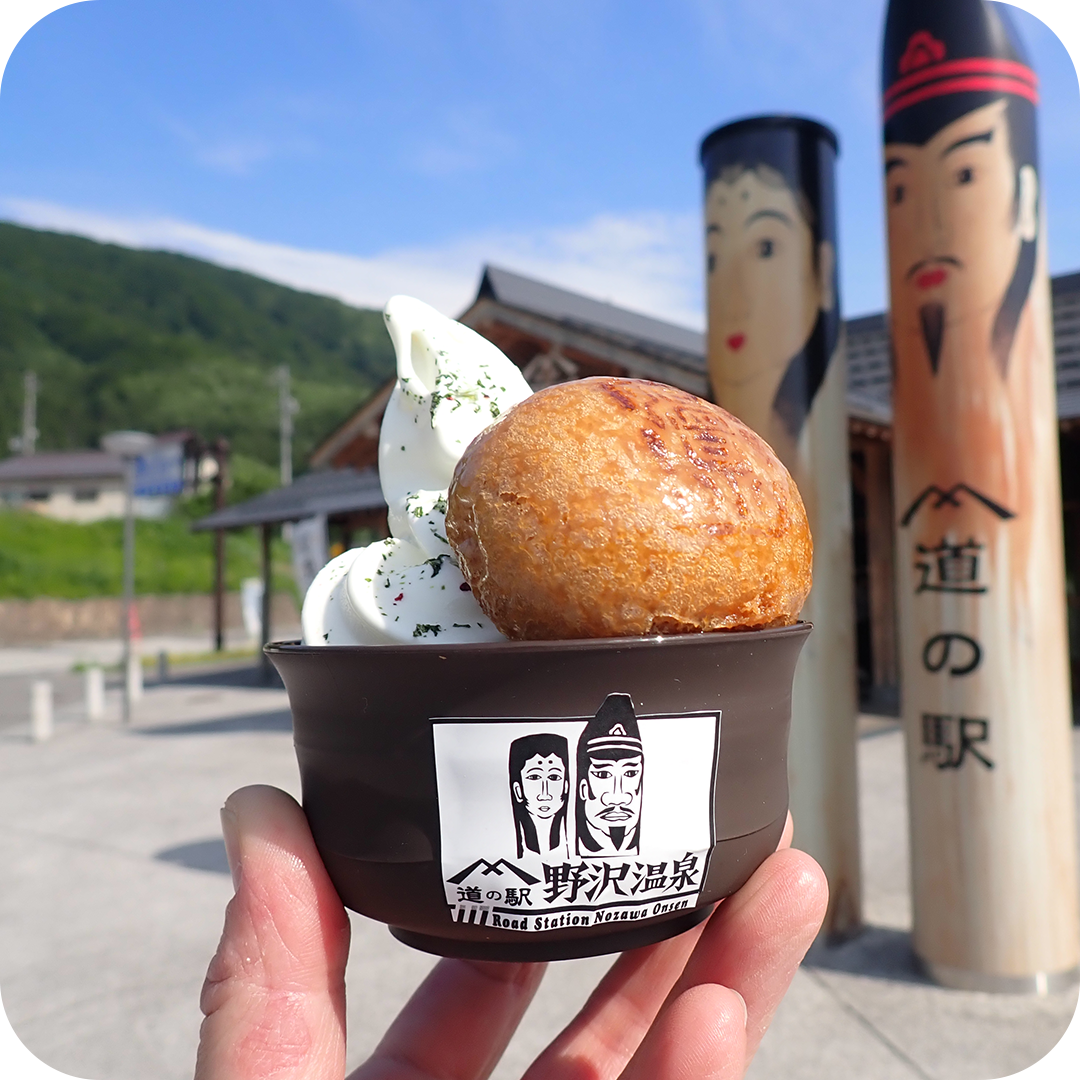 まんじゅう菜ソフト