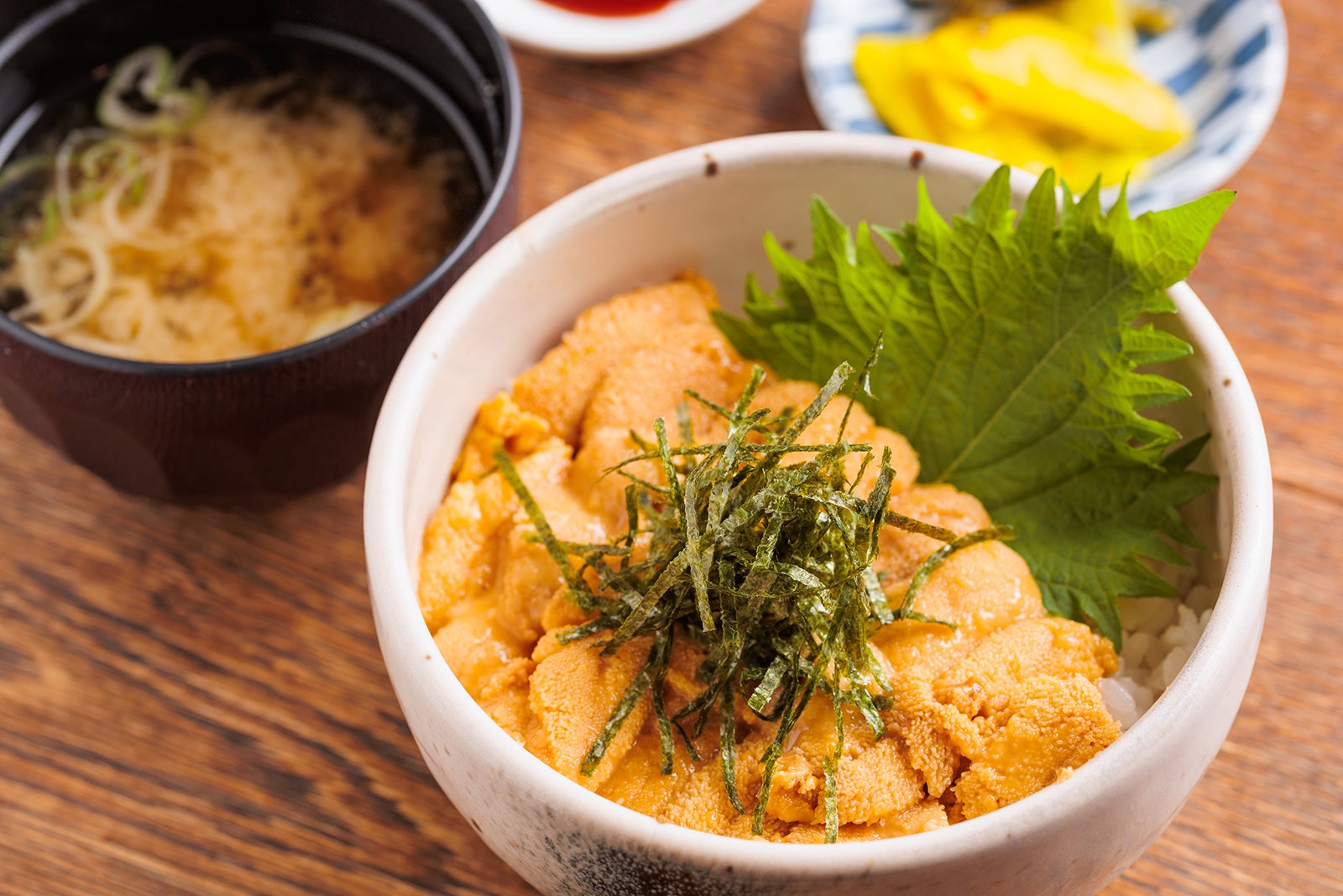 南三陸金華山 片倉うに屋のうに丼