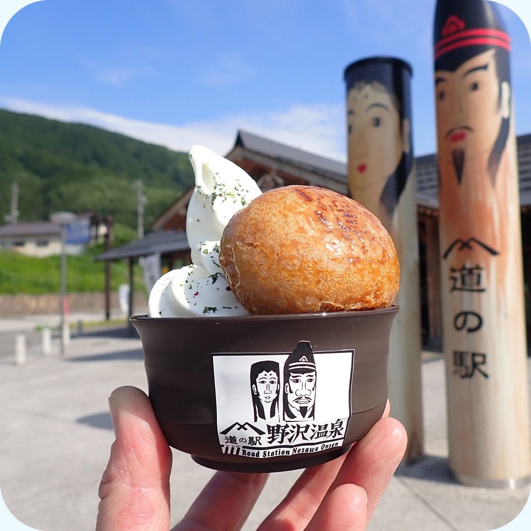 まんじゅう菜ソフト