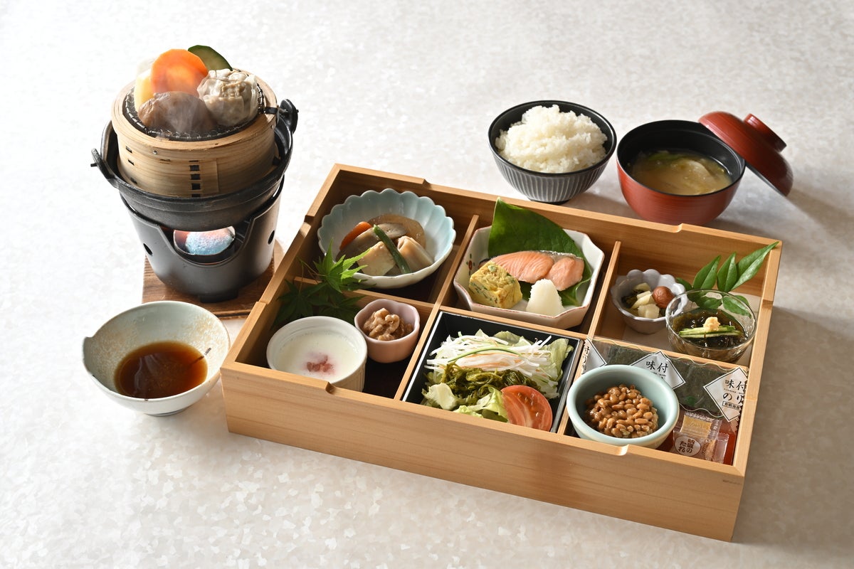 朝食で提供される和定食の全品