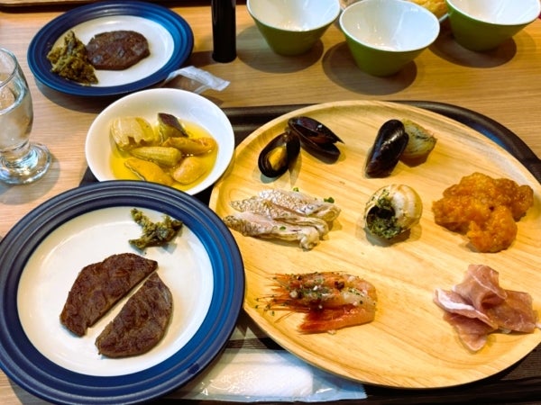 秋保温泉 ホテル華乃湯の夕食一例